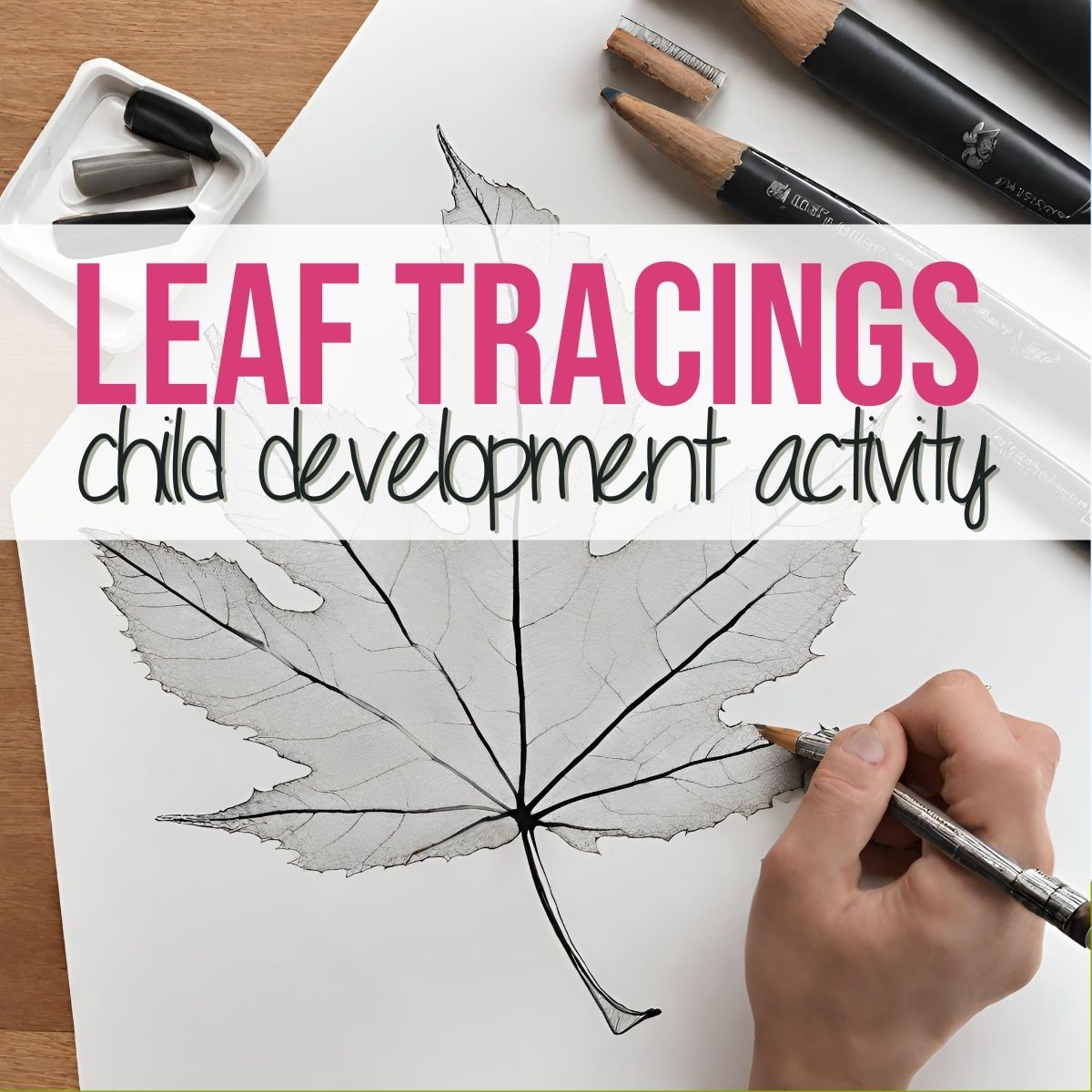 Leaf Tracings Child Development Activity