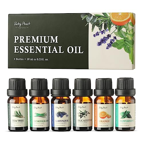 Essential Oils Set - Top 6 Aromatherapy