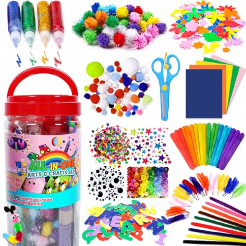 FUNZBO Arts and Crafts Supplies for Kids