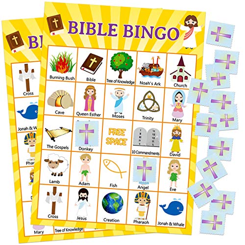 Fancy Land Bible Bingo Game for Vacation