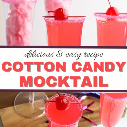 Cotton Candy Mocktail Recipe