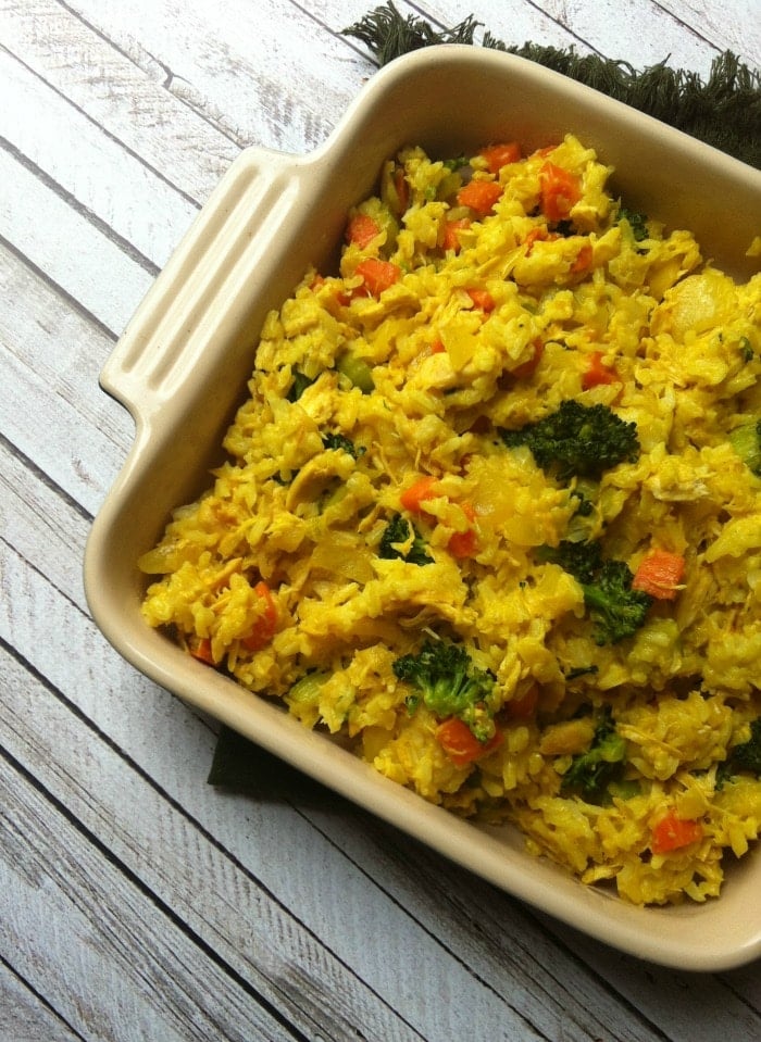Curried Chicken and Rice Casserole