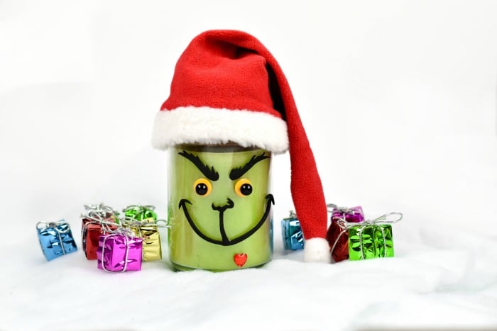 DIY Green & Mean Candle