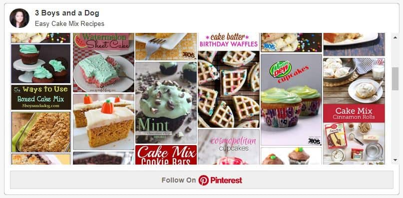 easy cake mix recipes pin board