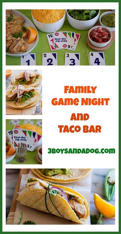 Family Game Night and Taco Bar