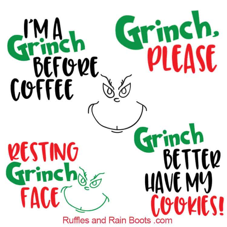 Free Grinch SVGs