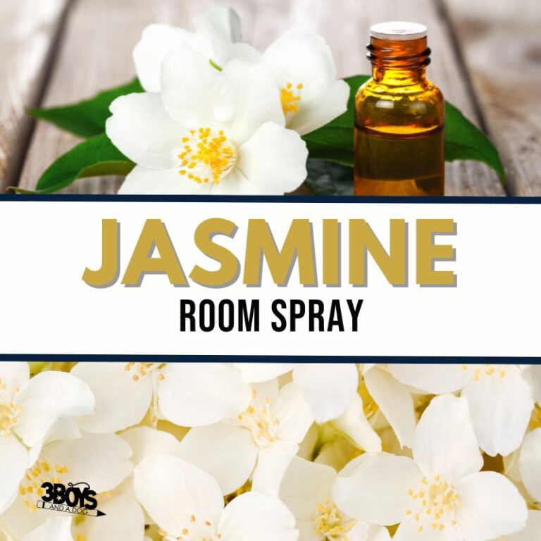 Homemade Jasmine Room Spray Recipe