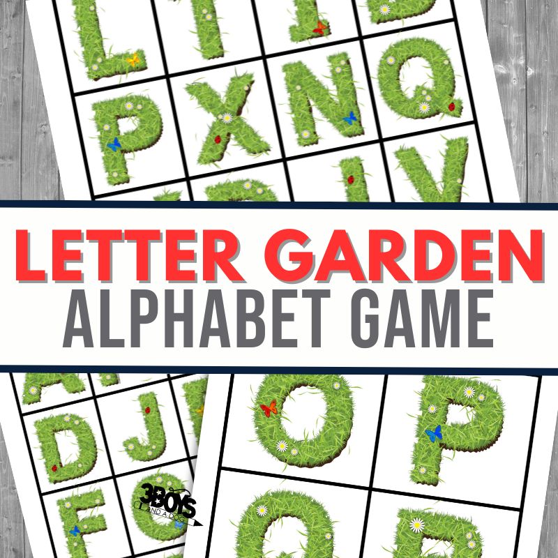 Letter Garden Game