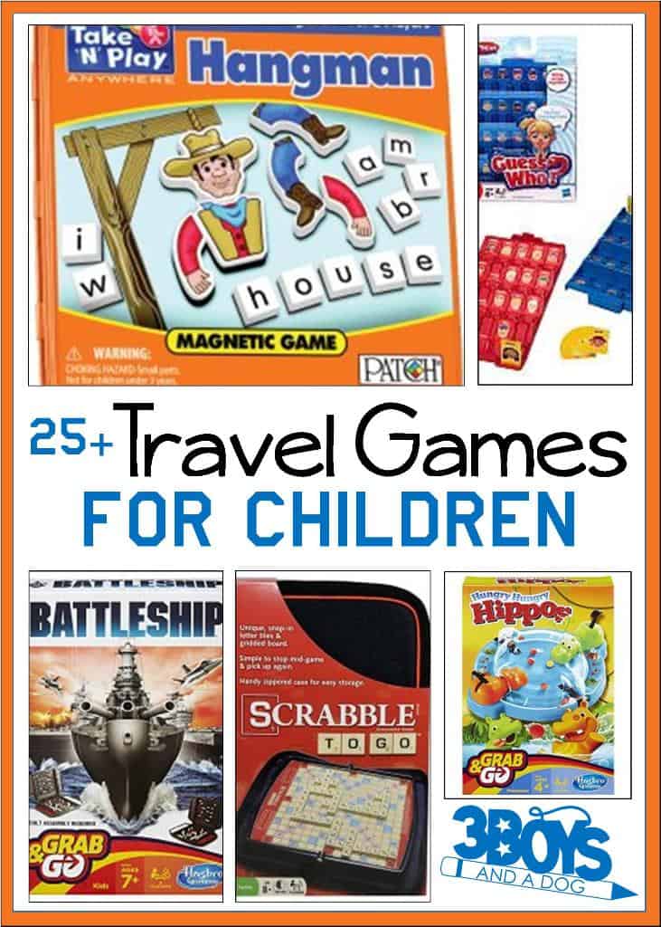 Over 25 road trip travel games for kids
