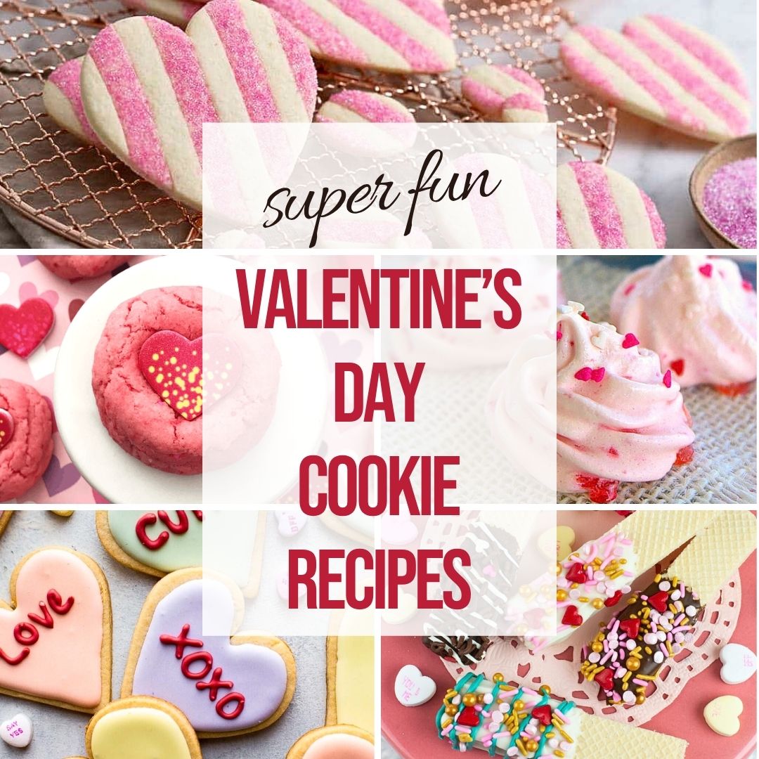 Over 20 Valentines Day Cookies