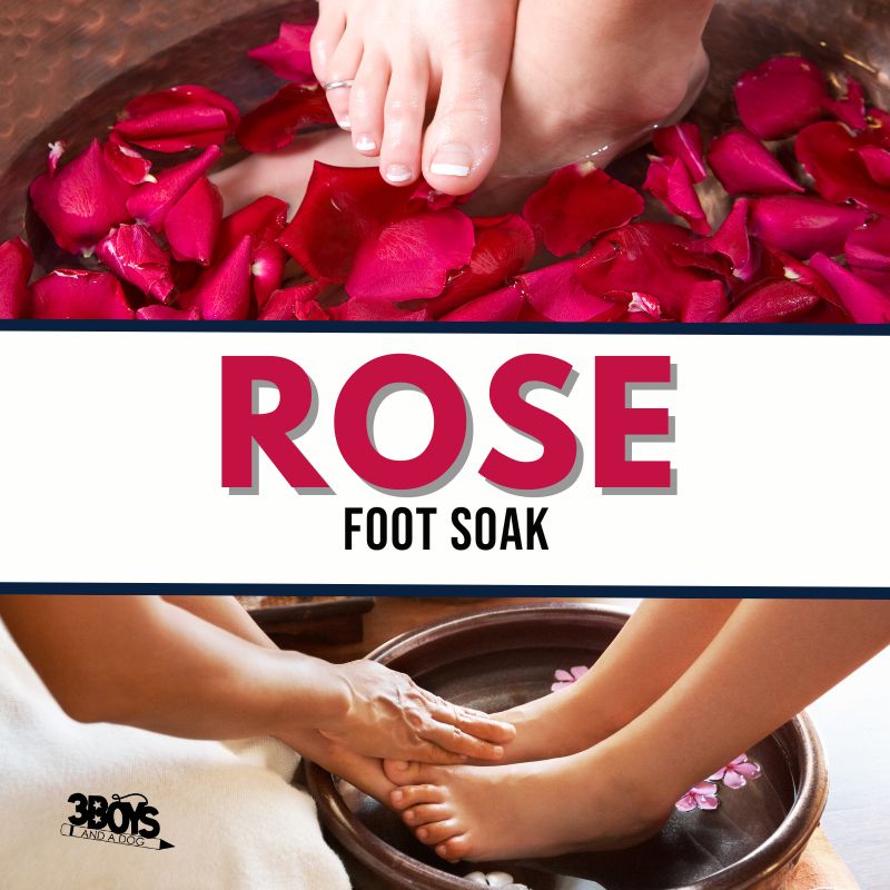Rose Foot Soak Recipe