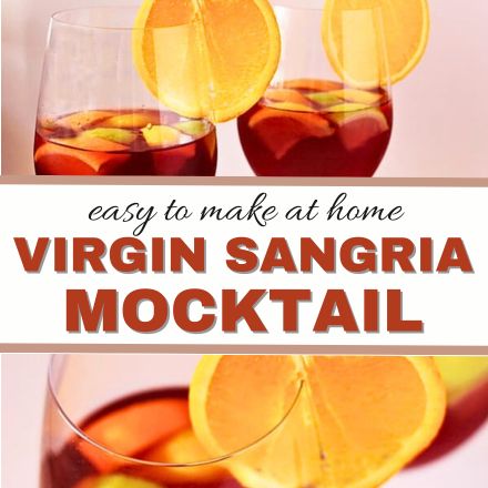Virgin Sangria Mocktail Recipe