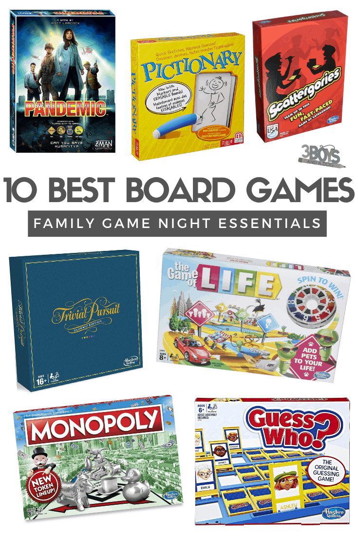 have the best family game night with these board games