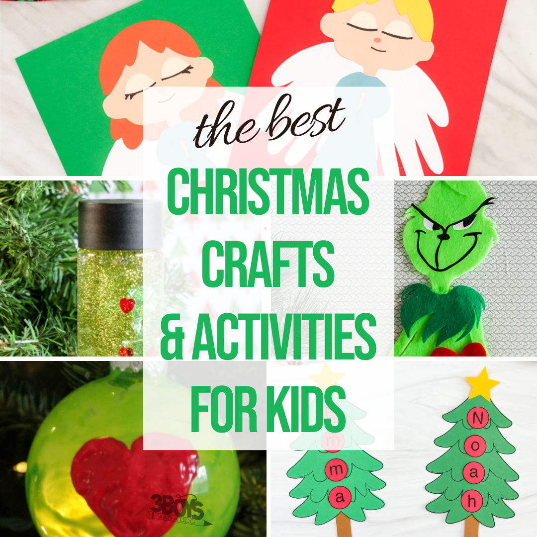 20+ Christmas Crafts & Fun Activities