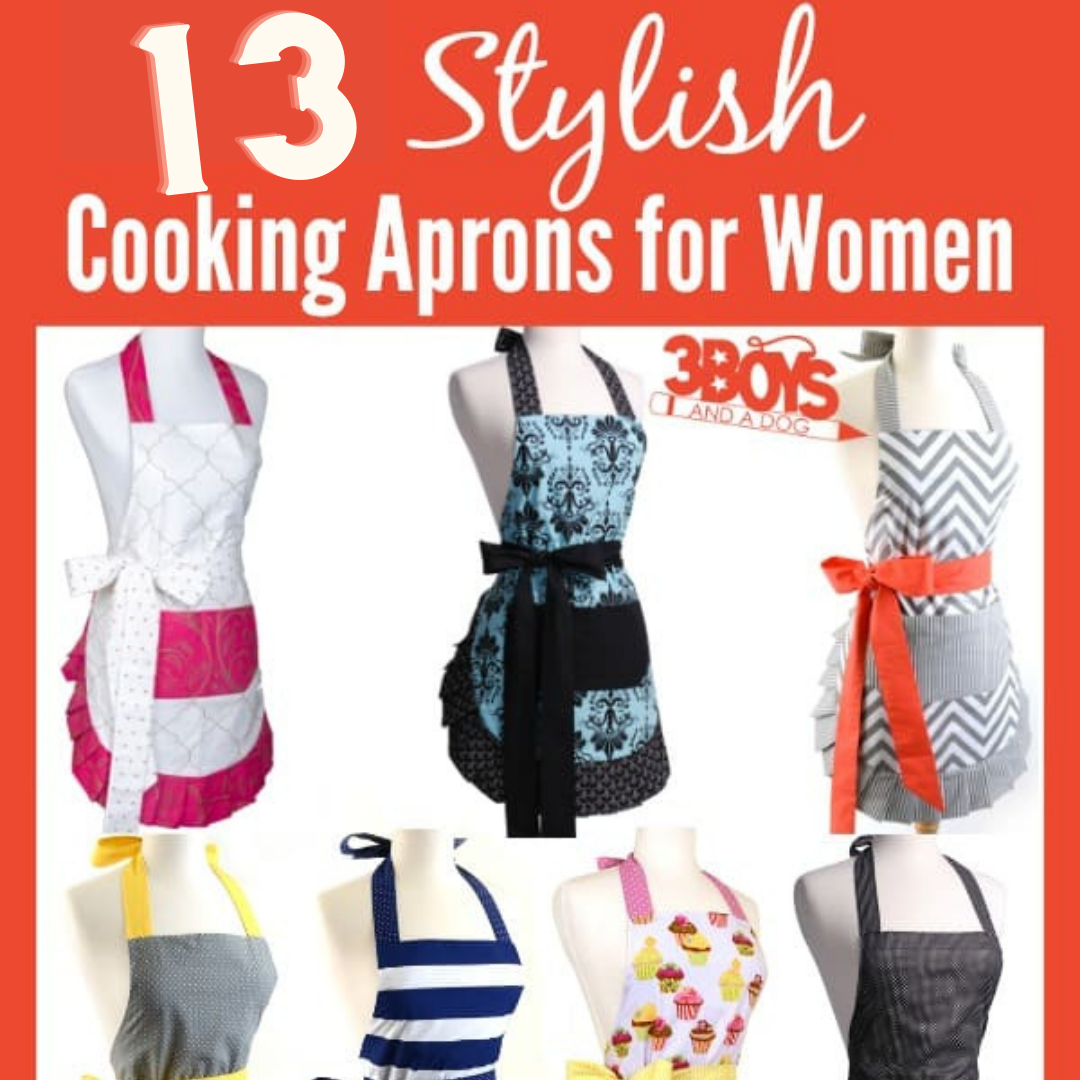 13 Stylish Cooking Aprons for Women