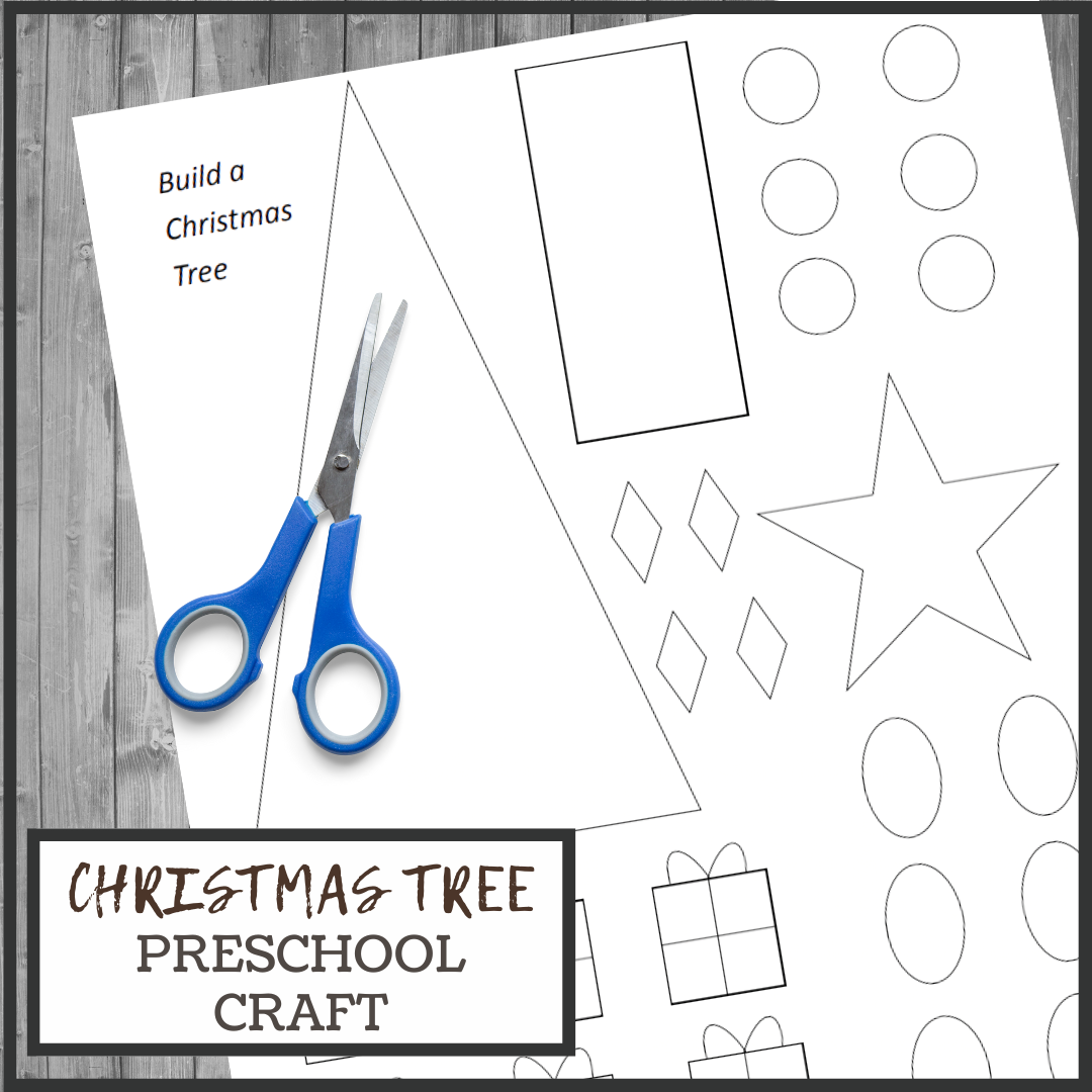 Christmas Tree Shapes Activity + Free Printable Craft (Fun & Educational!)