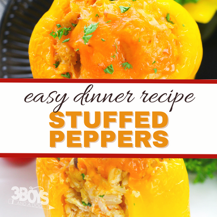Buffalo Chicken Stuffed Peppers Recipe