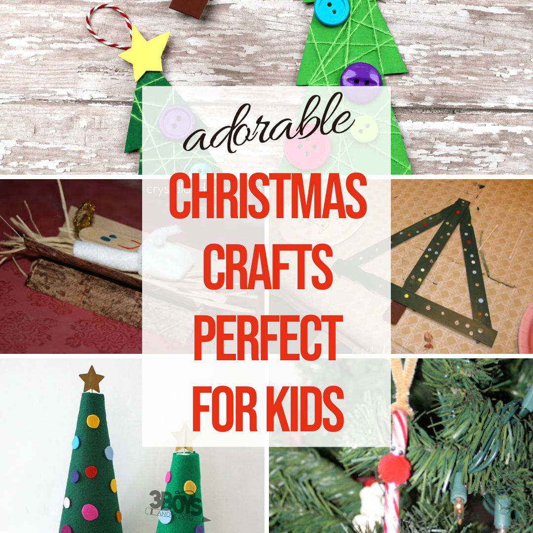 50+ Christmas Tree Crafts for Kids