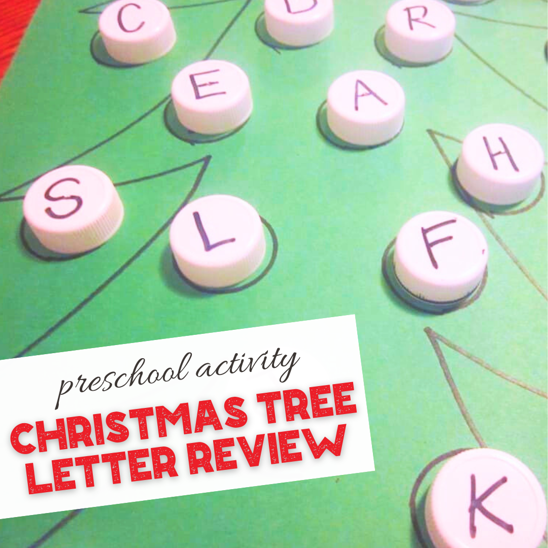 Christmas Tree Letter Review (Fun Holiday Alphabet Activity for Kids)