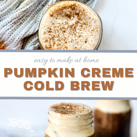 Copycat Starbucks Pumpkin Cream Cold Brew Recipe