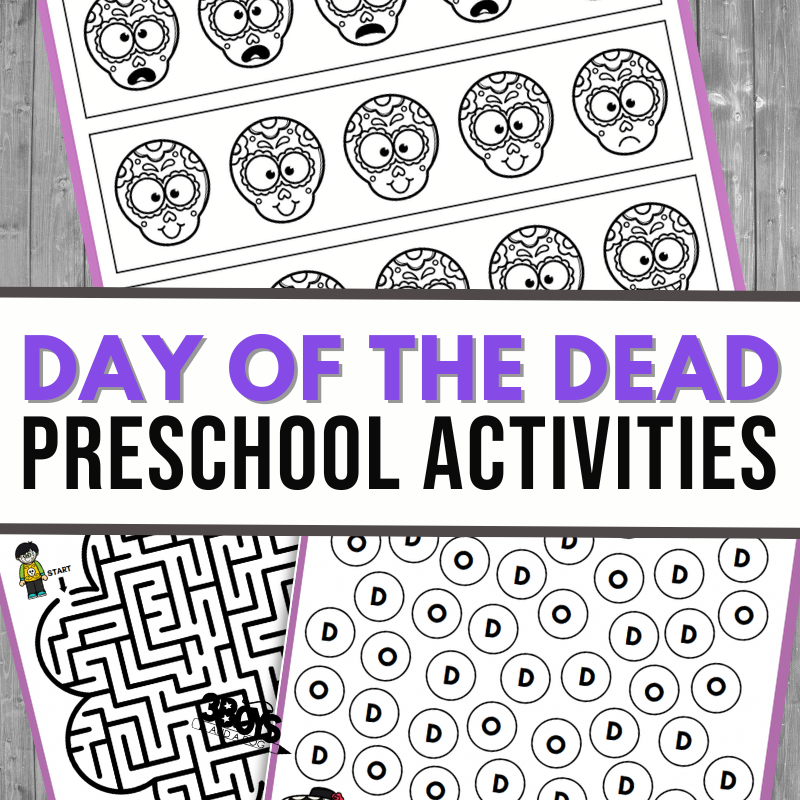Day of the Dead Preschool Activity Pack