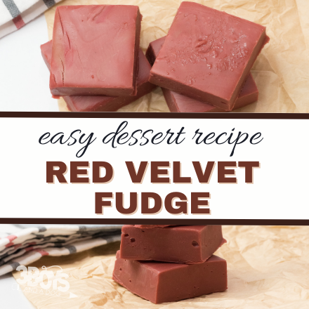 Easy Red Velvet Fudge Recipe
