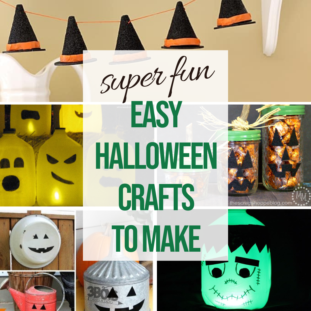 Fun and Easy Halloween Crafts