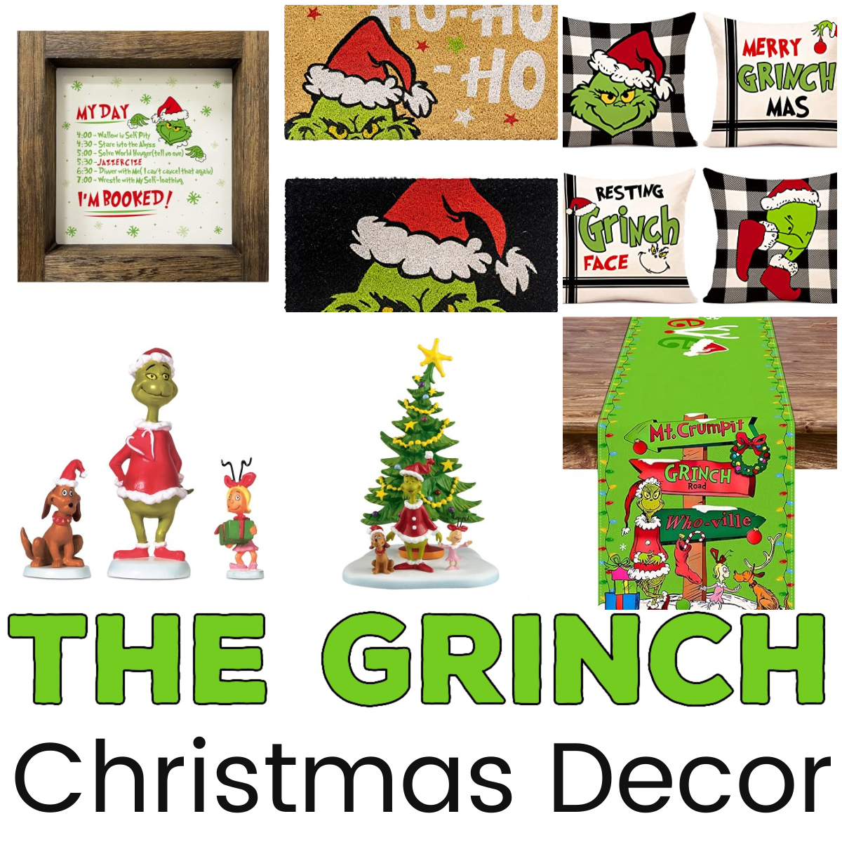 Grinch Christmas Decorations