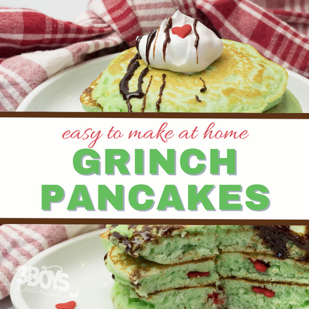 Grinch Pancakes Recipe