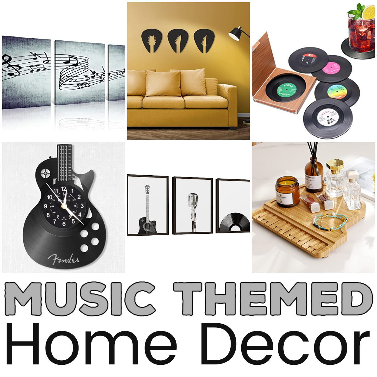 15 Music Home Decor Ideas