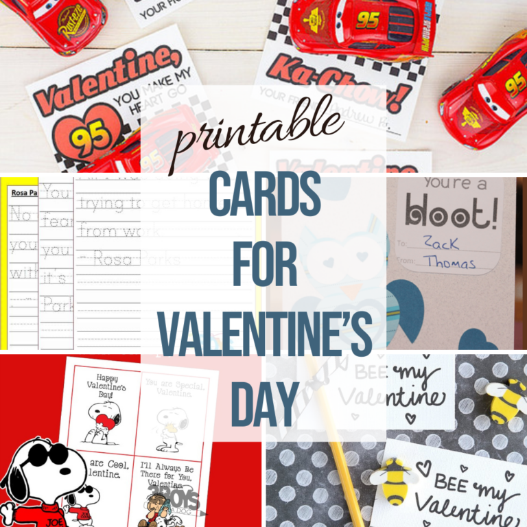 Free Printable Valentine Cards