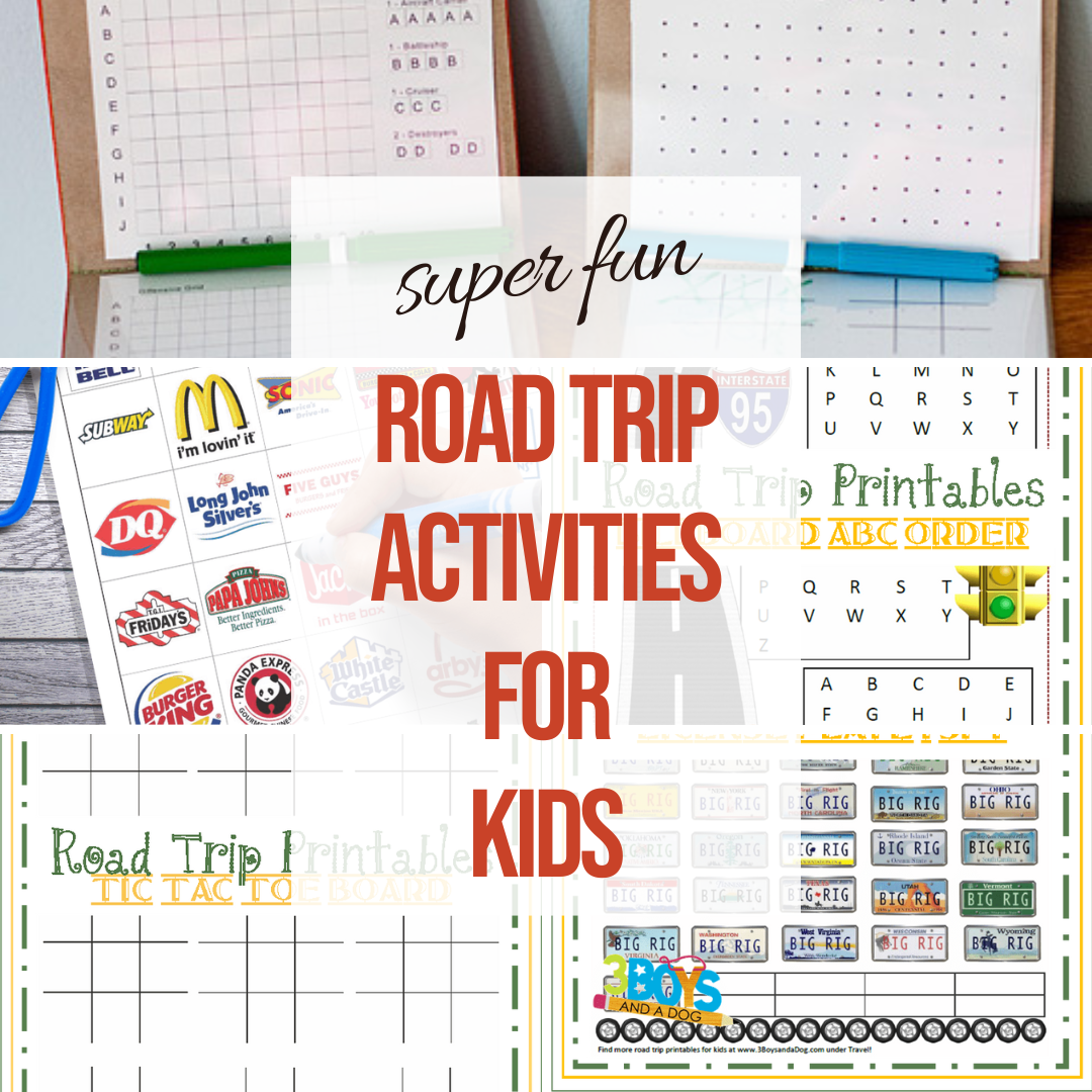 Road Trip Activities for Kids