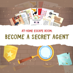 A wooden caddy, showcasing an array of colored crayons, features a sturdy metal handle. Text highlights Best Seller!, NEW: 33% more storage, and Dark Walnut stain shown. With Made in the USA pride, it rests on a white textured surface. Free Solar System Printables included!.